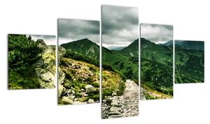 Horská cesta - obraz na stenu (Obraz 125x70cm)