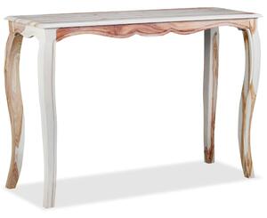 Konzolový stolík, masívne sheeshamové drevo, 110x40x76 cm
