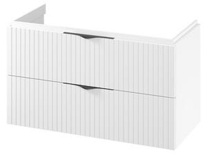 Cersanit Tirso, závesná skrinka pod umývadlo 994x447x572 mm, biela matná, S1015-014