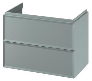 Cersanit Mille, umývadlová skrinka 794x446x551 mm, zelená matná, S1017-004