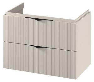 Cersanit Tirso, závesná skrinka pod umývadlo 794x447x572 mm, béžová matná, S1015-003