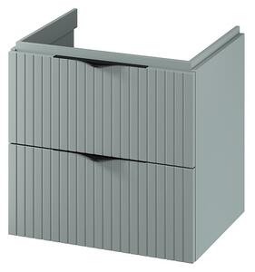 Cersanit Tirso, závesná skrinka pod umývadlo 594x447x572 mm, zelená matná, S1015-015