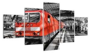 Obraz vlaku (Obraz 125x70cm)