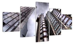 Architektúra budov - obraz (Obraz 125x70cm)