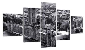 Britský parlament - obraz (Obraz 125x70cm)