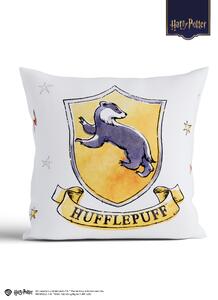 Obliečka na vankúš mikroplyš Harry Potter 40 × 40 cm - Bifľomor biele