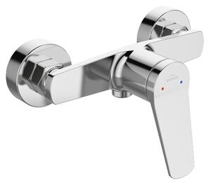 Invena Alonia, nástenná sprchová batéria, chrómová, INV-BN-70-001-V