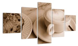 Káva - obraz (Obraz 125x70cm)