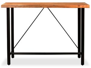 Barový stolík, akáciový masív 150x70x107 cm