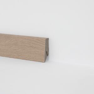 ALPOD Lišta soklová MDF ORCA K58 DEKOR K507 DUB HAZEL RANGE 18x58x2600 mm