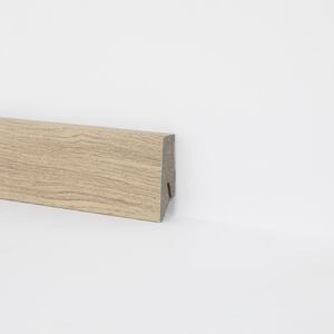 ALPOD Lišta soklová MDF ORCA K58 DEKOR K470 DUB CASHMERE NATURAL 18x58x2600 mm