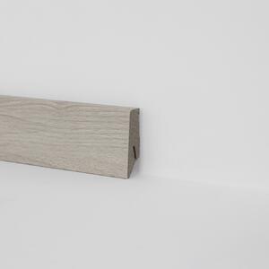 ALPOD Lišta soklová MDF ORCA K58 DEKOR K503 DUB PEBBLE MANOR 18x58x2600 mm