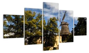 Veterný mlyn - obraz na stenu (Obraz 125x70cm)