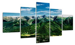Obraz - panoráma hôr (Obraz 125x70cm)