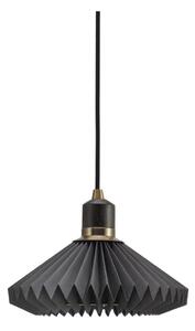 Halo Design 744084 - Závesný luster na lankách PARIS 1xG9/28W/230V pr. 24 cm čierna/mosadz/dub