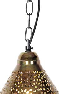Orientálna závesná lampa medená - Maruf 5