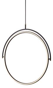 Halo Design 749539 - Stmievateľný LED luster na lanku TILT LED/40W/230V pr. 40 cm čierna