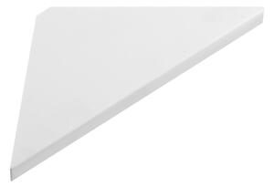 Sapho Sapho, ABELINE rohová polica Rockstone 250x250mm, biela matná, AE250-0101