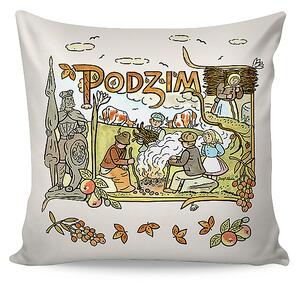 Obliečky Zeměklíč - Podzim Bavlna deluxe digitál 1x 140/200, 1x 70/90