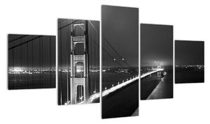Most cez rieku - obraz (Obraz 125x70cm)