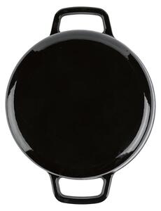 Ernesto® Liatinový kombinovaný hrniec, Ø 22 cm (čierna) (100352893)
