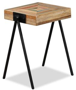 Príručný stolík, recyklované teakové drevo