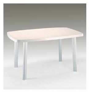 Stôl plastový FARO,biely