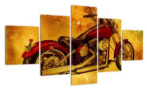 Obraz motorky (Obraz 125x70cm)
