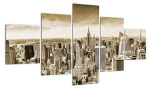 Panorama New York, obraz (Obraz 125x70cm)
