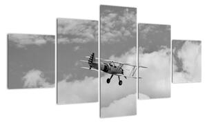Lietadlo - obraz (Obraz 125x70cm)