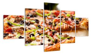 Pizza, obraz (Obraz 125x70cm)