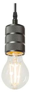 Toolight, závesná stropná lampa 1xE27 APP342-1CP, čierna, OSW-08409