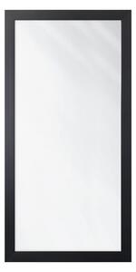 Zrkadlo s matným čiernym rámom SLIM 67,5 x 127,5 cm