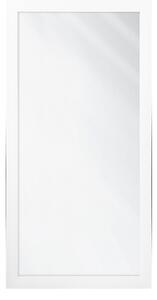Zrkadlo s matným bielym rámom SLIM 67,5 x 127,5 cm