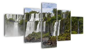 Panorama vodopádov - obrazy (Obraz 125x70cm)