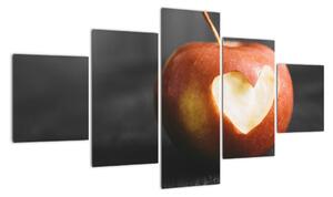 Obraz jablká (Obraz 125x70cm)