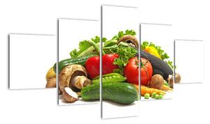 Zmes zeleniny, obraz (Obraz 125x70cm)