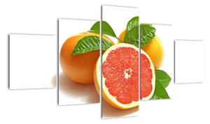 Grapefruit, obraz (Obraz 125x70cm)