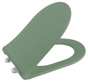 Sapho Sapho, BRILLA WC sedátko, SLIM, Soft Close, zelená mat, 100787-128