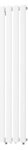 Gamma Vertical, vykurovacie teleso 296x1400 mm, 458 W, biela matná, GMA-VERT-1400296-WH
