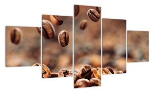Kávové zrná, obrazy (Obraz 125x70cm)