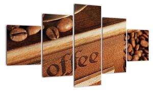 Mlynček na kávu - obraz (Obraz 125x70cm)
