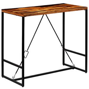 Barový stôl, recyklovaný masív 120x60x106 cm