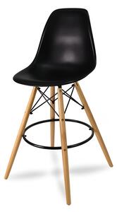 Dekorstudio Dizajnová barová stolička ENZO čierna