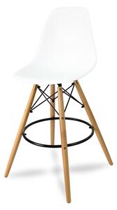 Dekorstudio Dizajnová barová stolička ENZO biela