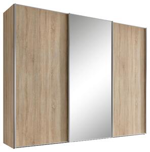 ŠAT. SKRIŇA S POSUV. DVERAMI, dub sonoma, 249/240/68 cm Moderano - Skrine