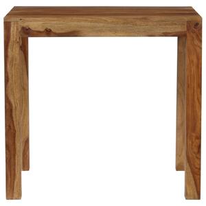 Jedálenský stôl, drevený masív sheesham 82x80x76 cm