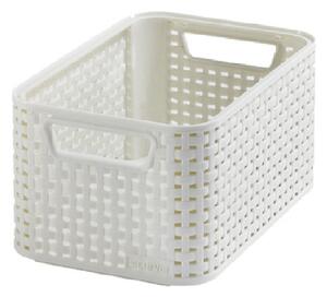 Curver Úložný box STYLE L kreovať biela