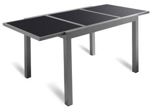 LIVARNO home Rozkladací hliníkový stôl Toronto, antracitový (100342034)