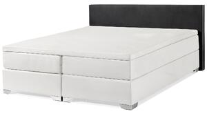 Kontinentálna posteľ EU king size 160x200 cm čiernobiela matrac s vreckovými pružinami moderná
